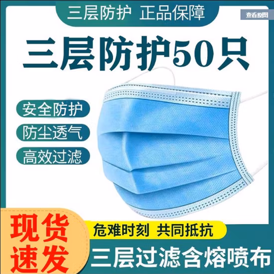 Protective Face Mask in Medical, Food and Beauty Industry