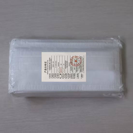 의료, 식품, 미용 산업의 안면 보호 마스크