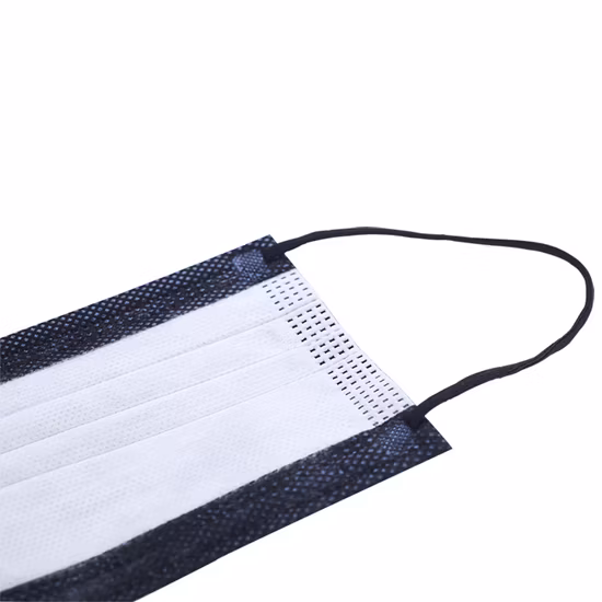 Xiantao 공장 일회용 얼굴 마스크 블랙 의료 Morandi 마스크